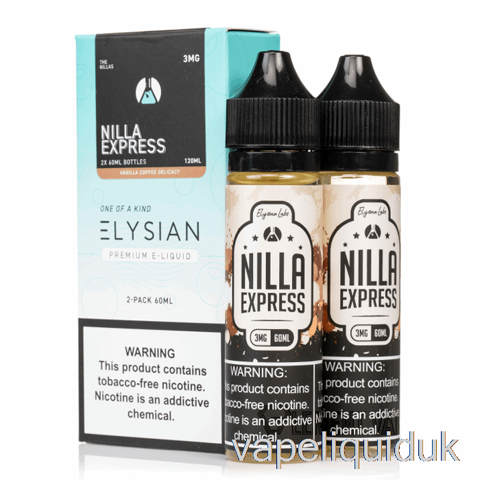 Nilla Express - Elysian Labs - 120mL 6mg Vape Liquid